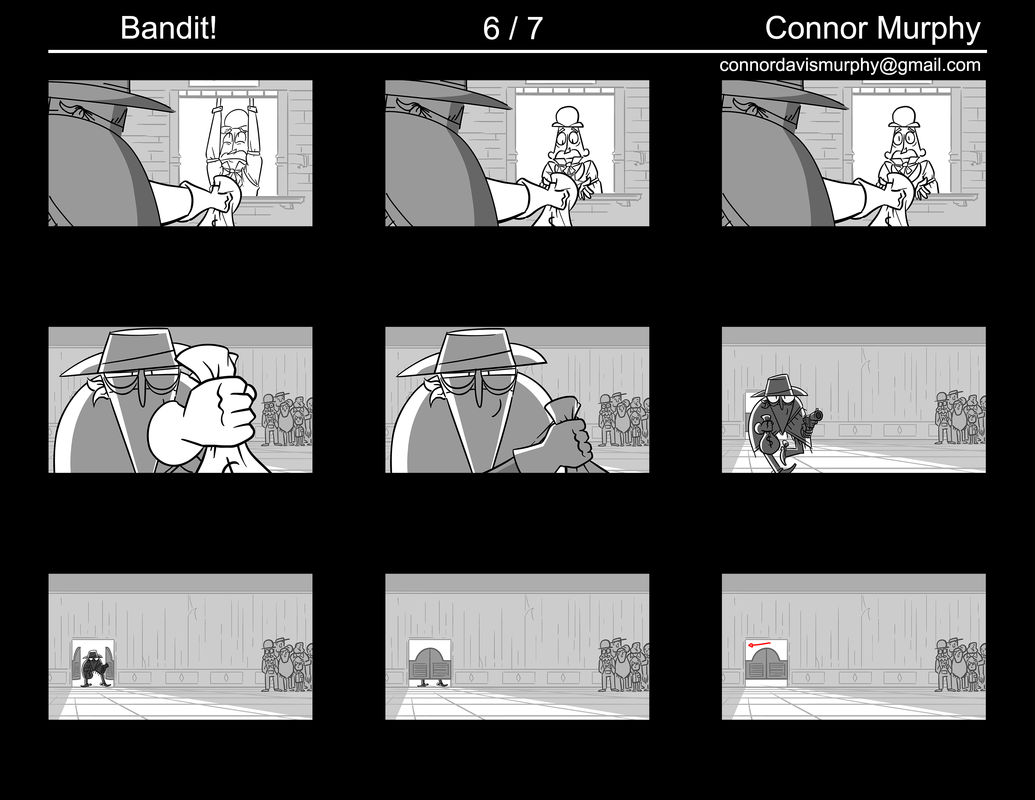 Bandit! Storyboards Connor Murphy